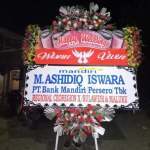 Karangan Bunga Wedding